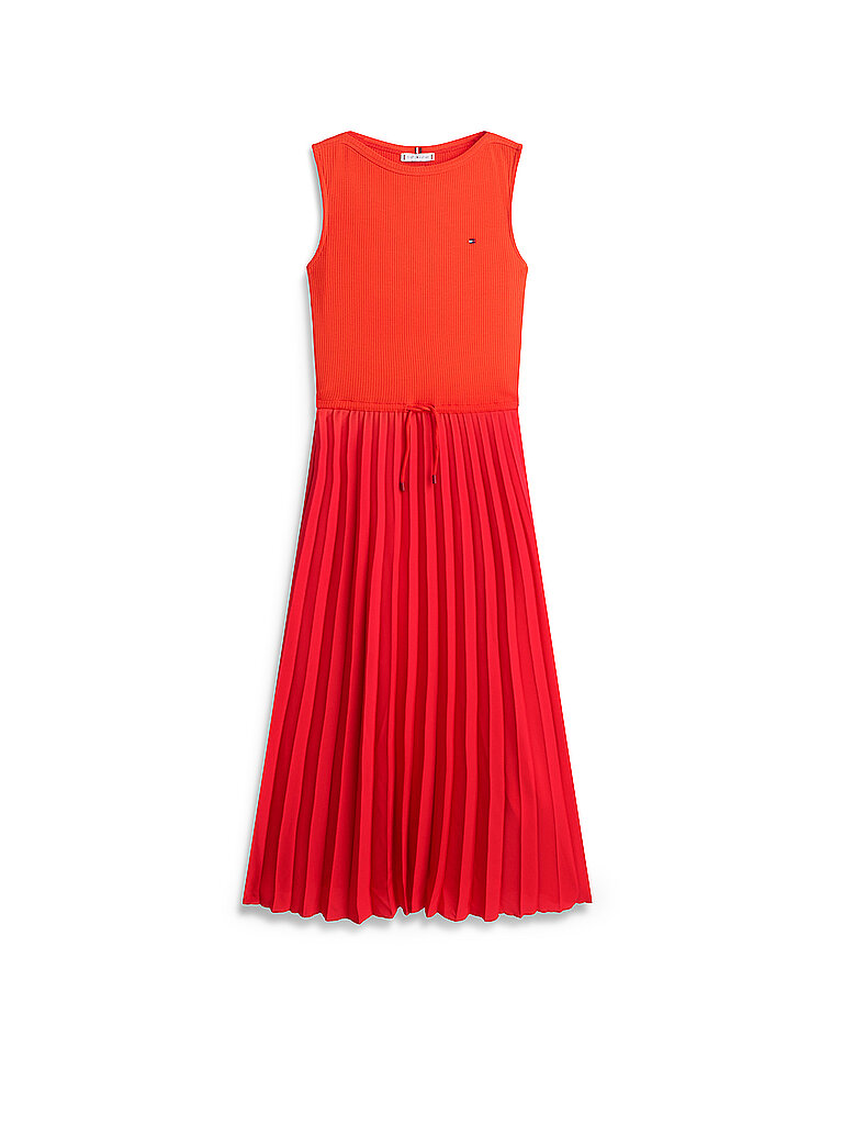 Tommy Hilfiger Midikleid rojo   M