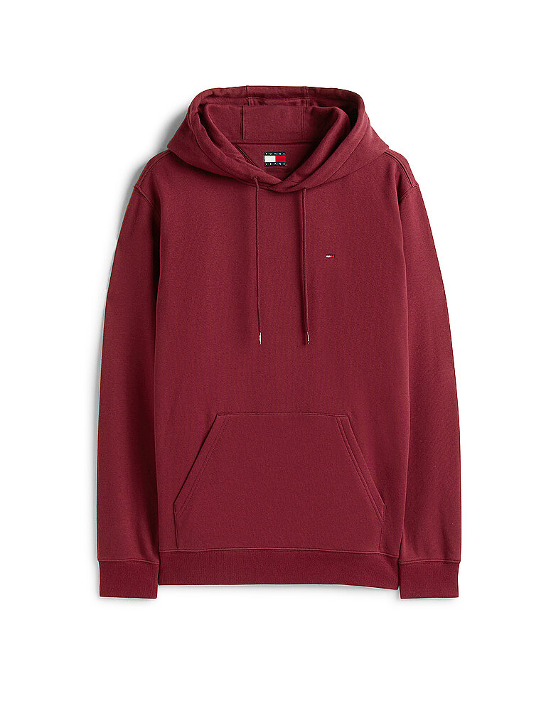 Tommy Jeans Sudadera con capucha - Hoodie rojo oscuro   S