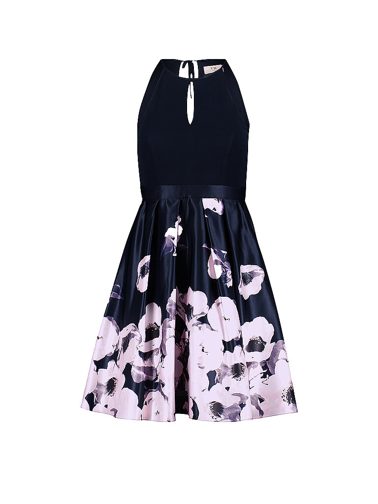 Vera Mont Vestido de cóctel azul oscuro   34