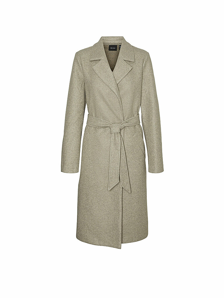 Vero Moda Abrigo VMFORTUNEAYA beige   M