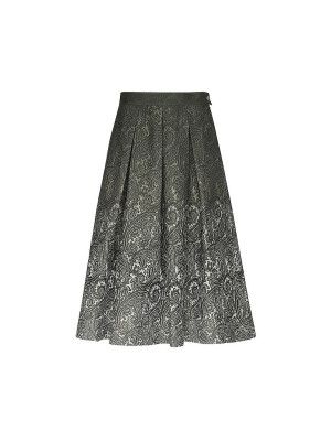 Wenger Falda tradicional MILA verde oscuro   36