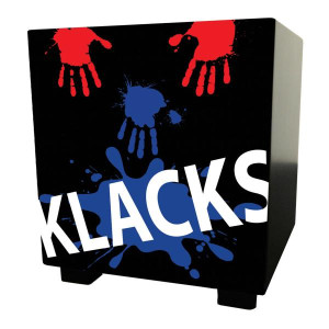 Baff Klacks Trommelhocker Schwarz Cajon für Kinder