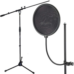 K&M 23966 Popschutz mit Mikrofonständer