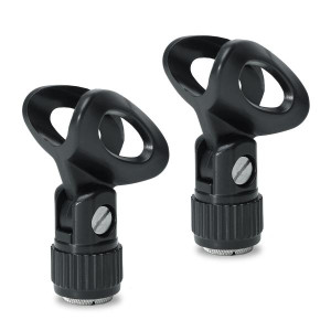 keepdrum MSA023 Mikrofonklammer 22-24mm 2 Stück
