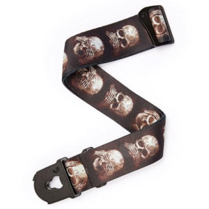 Planet Waves Gitarrengurt Alchemy muted Skulls