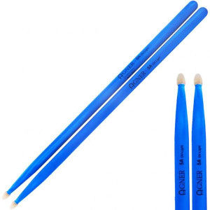 Agner Schlagzeugstöcke 5 A UV-Light in Blau