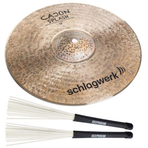 Schlagwerk CS12 Becken 12 mit Brushes