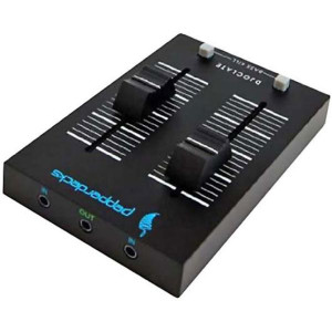 Pepperdecks DJOCLATE portabler 2 Kanal Mixer