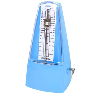 keepdrum Metronom GMPL BL  mit Glocke Blau
