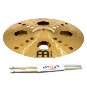 Meinl Becken HCS16TRS Trash Crash 16 Zoll mit Schlagzeugstöcken