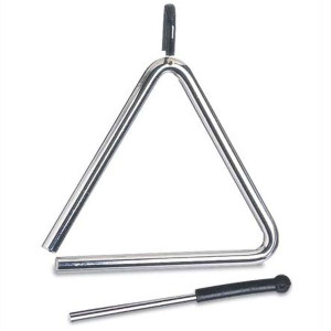 LP Latin Percussion LPA121 professionelle 6 Triangel High Pitch