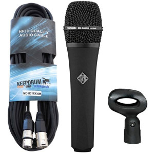 Telefunken M80 Black dynamisches Mikrofon mit Kabel