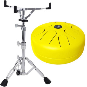 Aquadrum Air MY Mystic Tongue Steel Drum Handpan mit Pearl S-830 Ständer