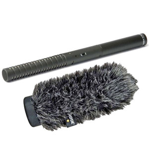 Rode NTG-2 Mikrofon mit WS6 Windschutz