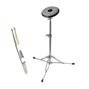 Dixon Practice Pad PDP-PSC1 6 Zoll mit Ständer und Schlagzeugstöcke