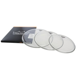 Remo Emperor Clear Pack Fusion Fell Set 10 12 14 Zoll