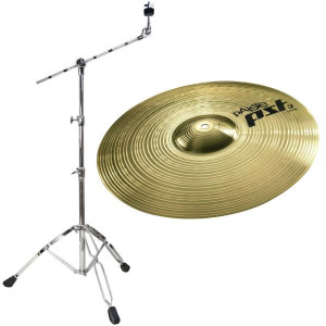 Paiste PST3 14 Crash Becken mit Beckenständer