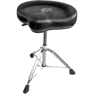 Roc-n-Soc Schlagzeughocker Gaslift Sattel-Sitz Schwarz