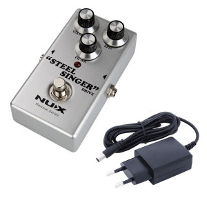 Nux Steel Singer Overdrive Pedal Effektgerät mit Netzteil