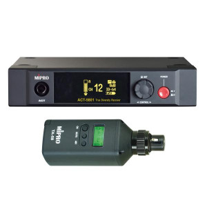 Mipro ACT-5801 1-Kanal-Empfänger mit TA-58 Stecksender