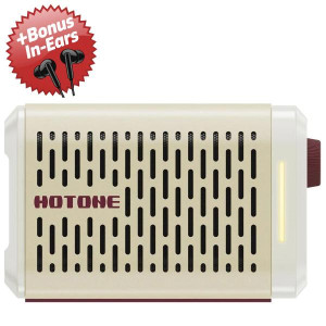 Hotone Gitarren-Verstärker AP-5WH Pulze Mini + Bonus In-Ear Kopfhörer