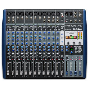 Presonus Mischpult Studiolive AR16C USB 18-Kanal Analog-Mixer
