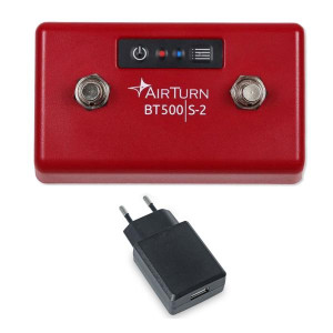 Airturn Bluetooth Fußschalter BT500-S2 Controller mit Netzteil