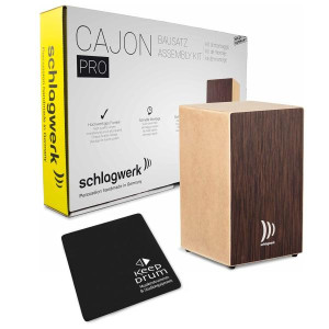 Schlagwerk Cajon Bausatz CBA30SW mit Sitzpad