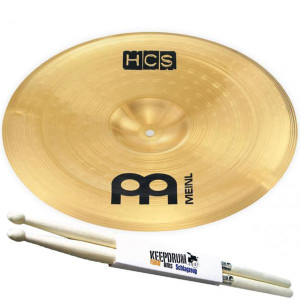 MEINL HCS18CH China 18 mit Schlagzeugstöcken