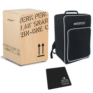 Schlagwerk CP 403 Cajon mit Tasche u. Sitzpad