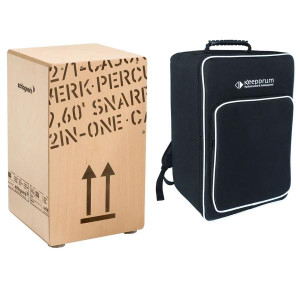 Schlagwerk CP404 Snare Cajon Large mit Bag