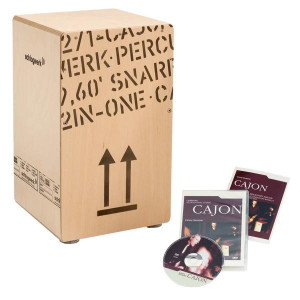 Schlagwerk CP404 2 in One Cajon mit Lerh. DVD