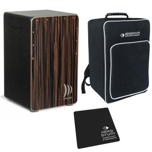 Schlagwerk CP 432 Cajon Makassar mit Tasche u. Pad
