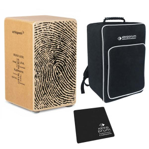 Schlagwerk CP82 Cajon mit Sitzpad und Tasche