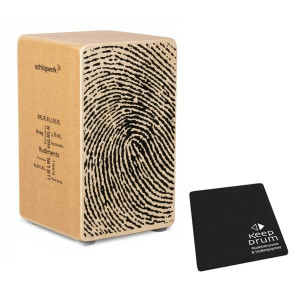 Schlagwerk CP82 Cajon Rudiments Fingerprint mit Sitzpad