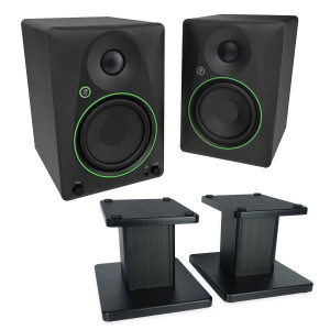Mackie Studio-Monitore CR5BT mit Boxenständer