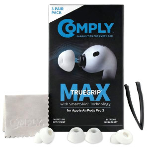 Comply Ohrstöpsel TrueGrip MAX für Airpods Pro 3 Weiss Größe MIX
