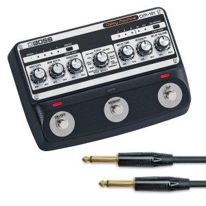 Boss DM-101 Delay Machine Effektpedal mit Kabel