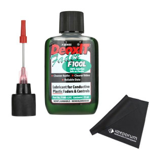 Caig DeoxIT Faderlube Pflegemittel F100L-L25C mit Tuch