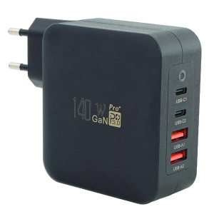 keepdrum USB Mehrfach-Schnell-Ladegerät GaN140 140 Watt