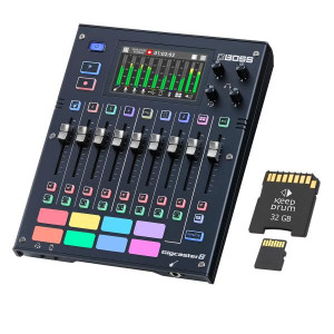 Boss GCS-8 Gigcaster Streaming Mixer mit SD-Karte