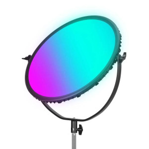 Neewer Videoleuchte GR18C Rundes LED Panel RGB 18 Zoll