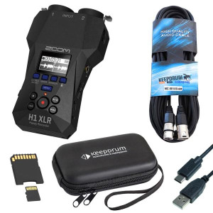 Zoom Audio-Recorder H1 XLR mit Zubehör-Set