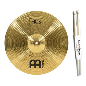 Meinl Becken HCS14C Crash 14 Zoll mit Schlagzeugstöcken