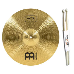 Meinl Becken HCS16C Crash 16 Zoll mit Schlagzeugstöcke