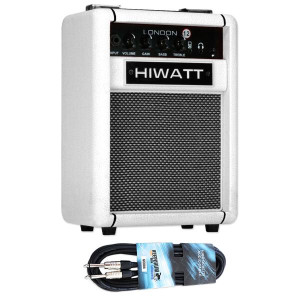 Hiwatt Gitarren-Verstärker London 12 Combo Weiß mit Kabel