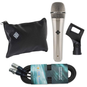 Telefunken Mikrofon M80 Satin Chome mit XLR-Kabel