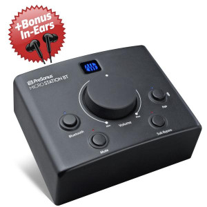 Presonus Micro Station BT Monitor-Controller + Bonus In-Ear Kopfhörer