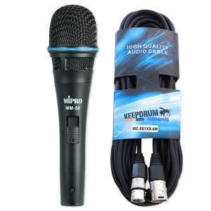 Mipro Mikrofon MM-58 Dynamisch mit XLR-Kabel