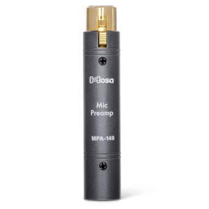 Hosa MPA-149 aktiver Preamp Mikrofon-Vorverstärker